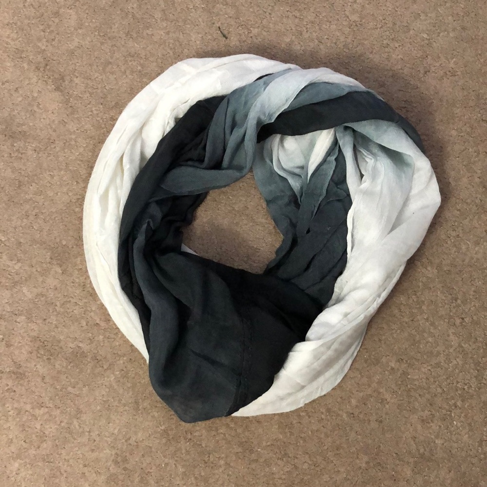 Black & White Infinity Scarf